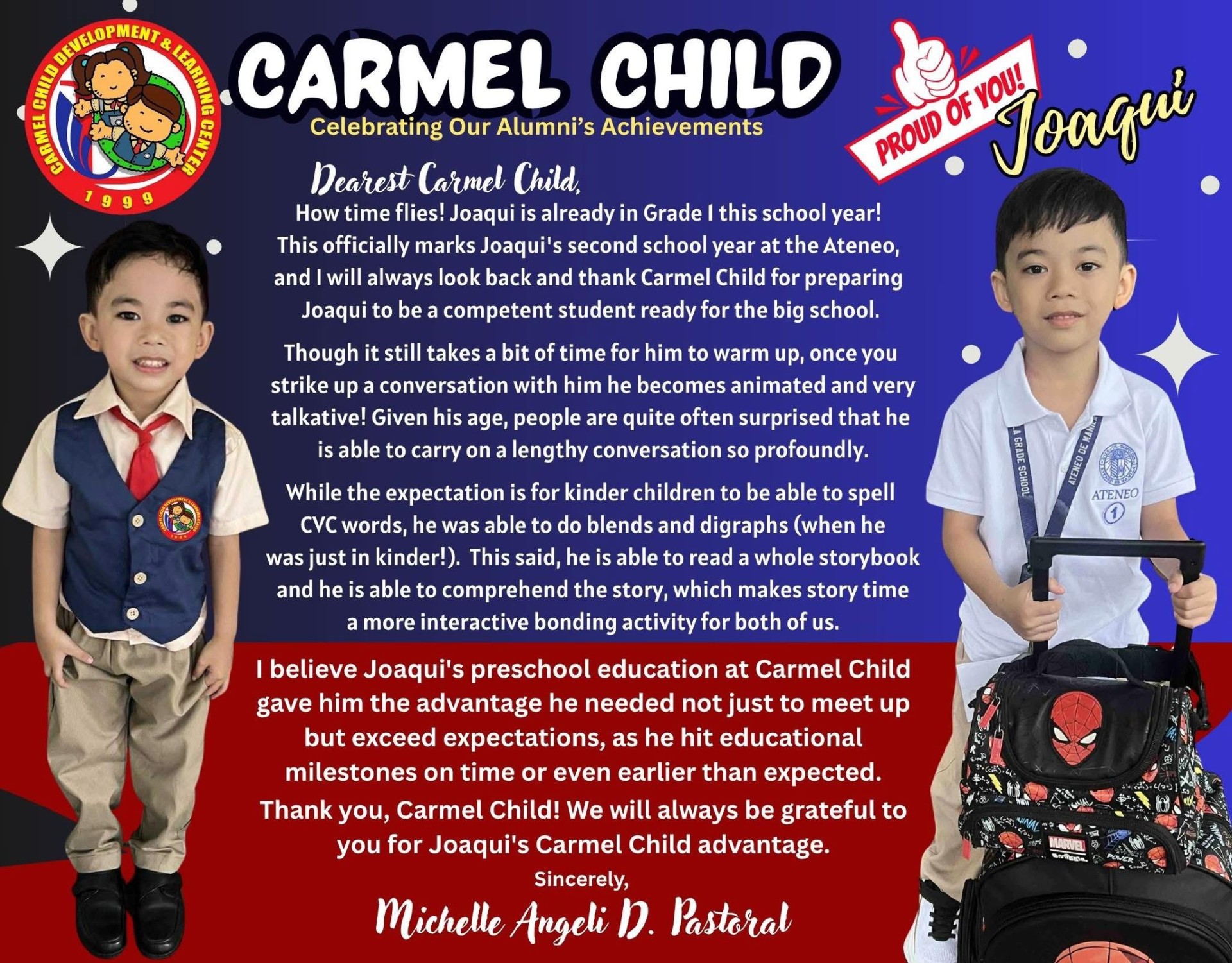 Highlight 3 - Carmel Child
