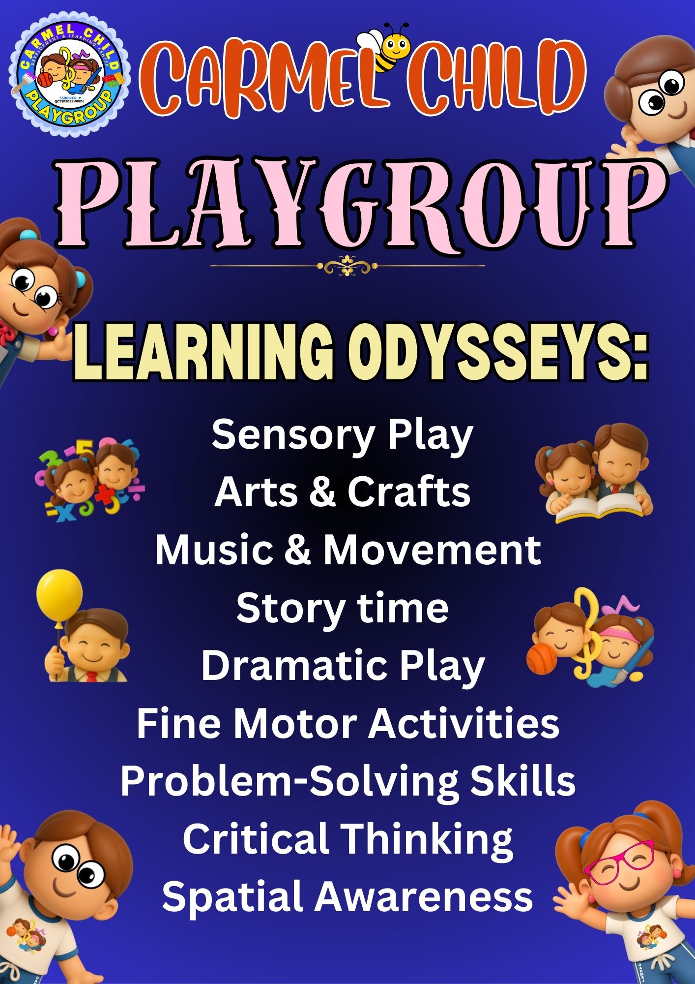 Playgroup Learning Odysseys - Carmel Child Development & Learning Center